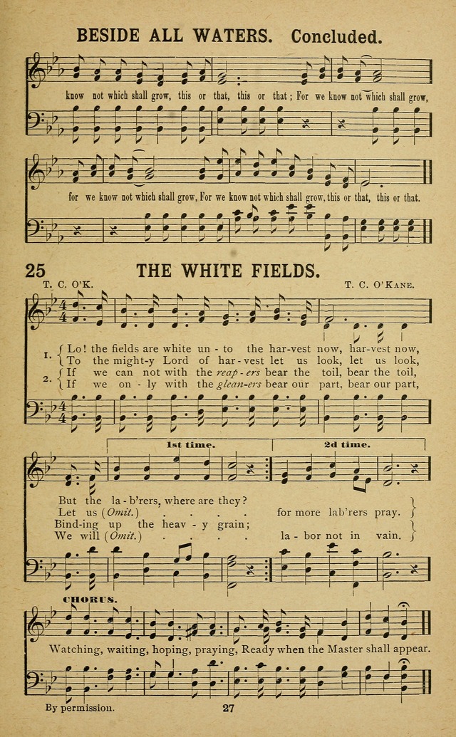 Missionary Songs: for the use of missionary societies, missionary and gleaners