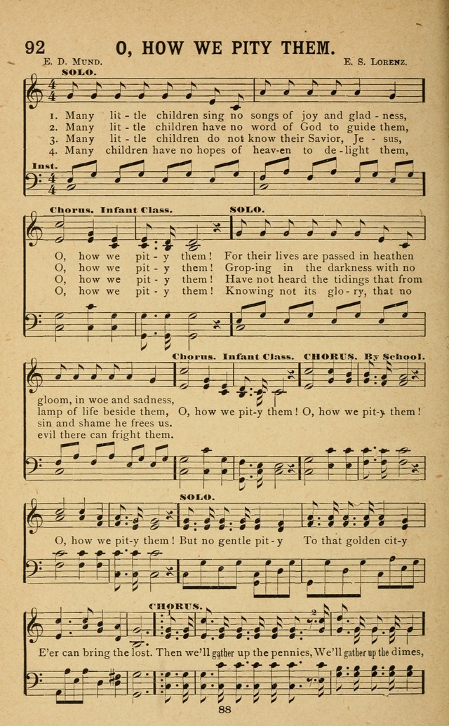 Missionary Songs: for the use of missionary societies, missionary and gleaners