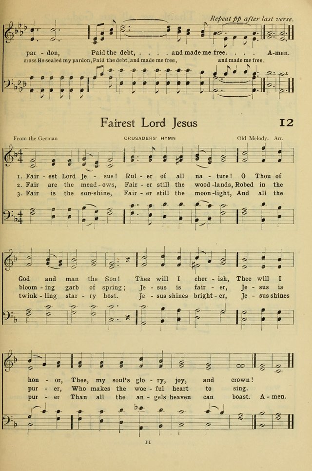 The Methodist Sunday School Hymnal page 24