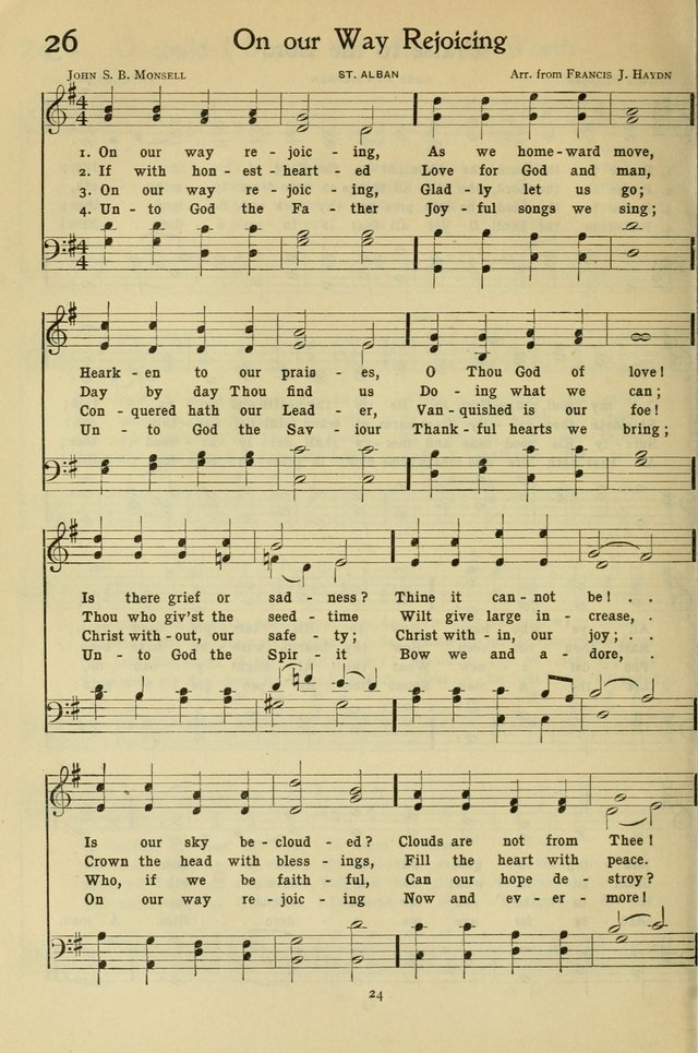 The Methodist Sunday School Hymnal page 37