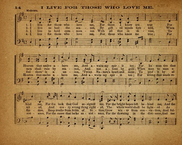 The Morning Stars Sang Together: a book of religious songs for Sunday schools and the home circle page 15