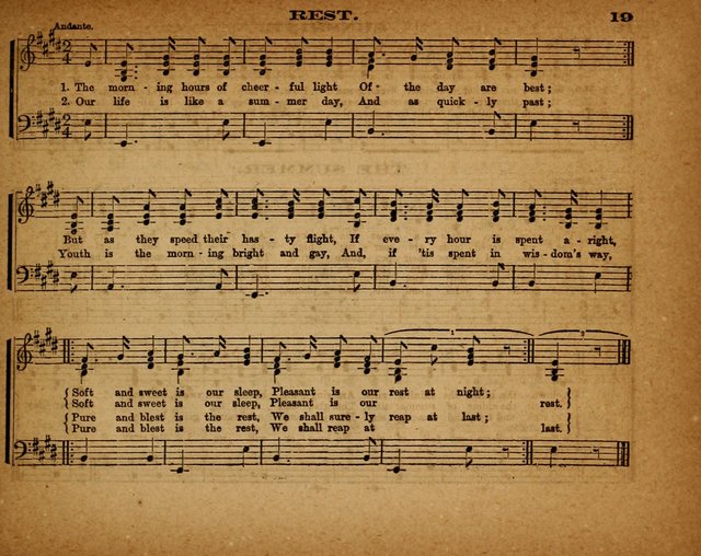 The Morning Stars Sang Together: a book of religious songs for Sunday schools and the home circle page 20