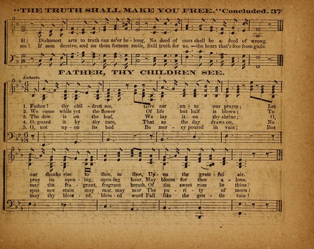 The Morning Stars Sang Together: a book of religious songs for Sunday schools and the home circle page 38