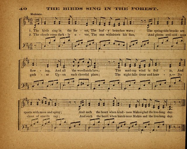 The Morning Stars Sang Together: a book of religious songs for Sunday schools and the home circle page 41
