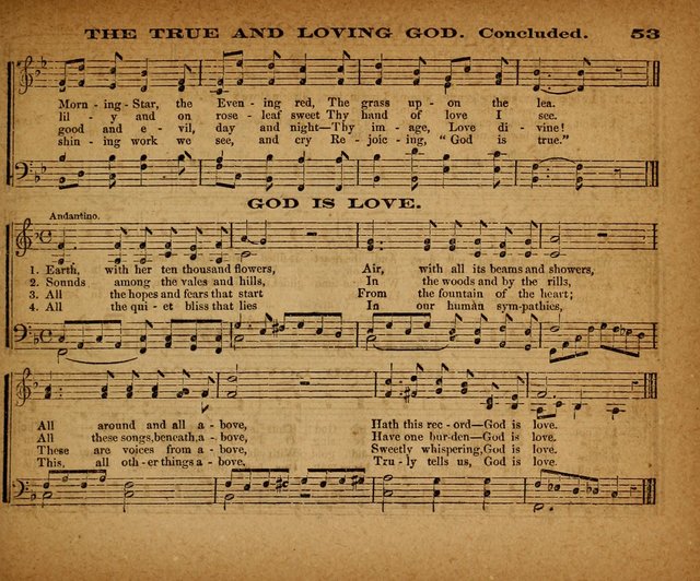 The Morning Stars Sang Together: a book of religious songs for Sunday schools and the home circle page 54