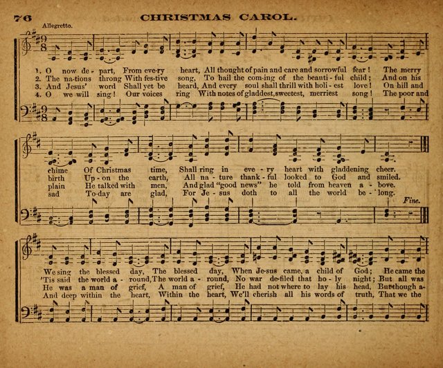 The Morning Stars Sang Together: a book of religious songs for Sunday schools and the home circle page 77