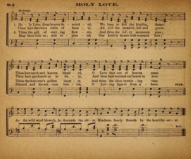 The Morning Stars Sang Together: a book of religious songs for Sunday schools and the home circle page 85