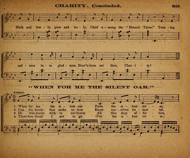 The Morning Stars Sang Together: a book of religious songs for Sunday schools and the home circle page 90