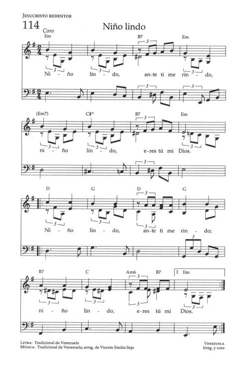 Mil Voces para Celebrar: Himnario Metodista page 266