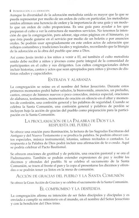 Mil Voces para Celebrar: Himnario Metodista page 4