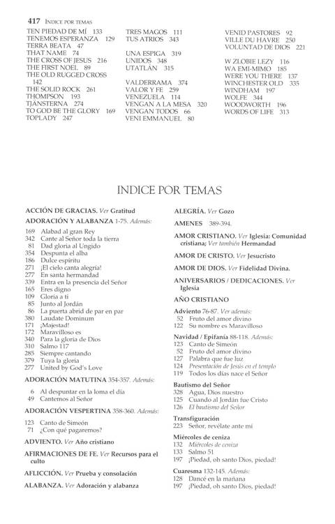 Mil Voces para Celebrar: Himnario Metodista page 606