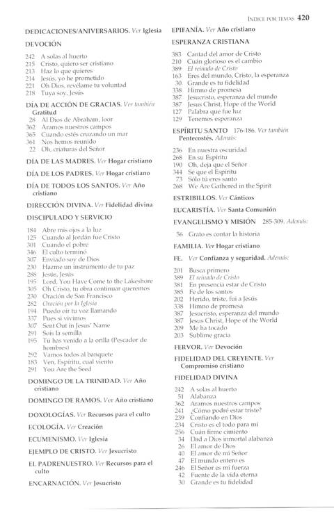 Mil Voces para Celebrar: Himnario Metodista page 609