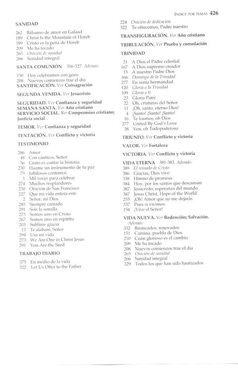Mil Voces para Celebrar: Himnario Metodista page 615