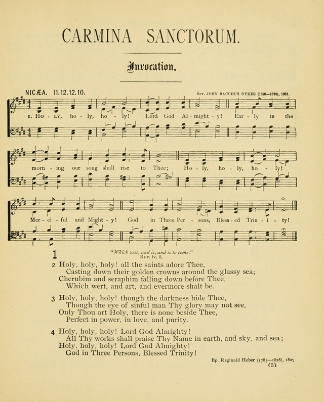 Many Voices; or, Carmina Sanctorum, Evangelistic Edition with Tunes page 6