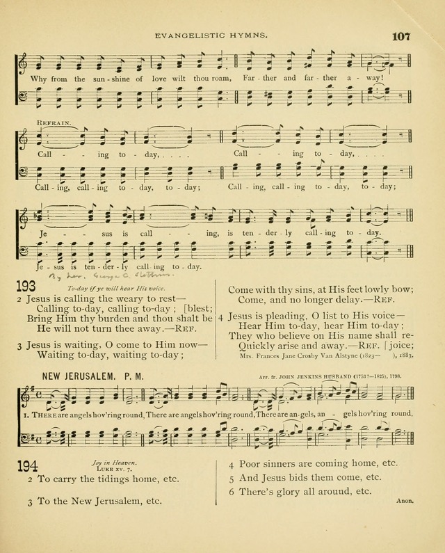 Many Voices; or, Carmina Sanctorum, Evangelistic Edition with Tunes page 98