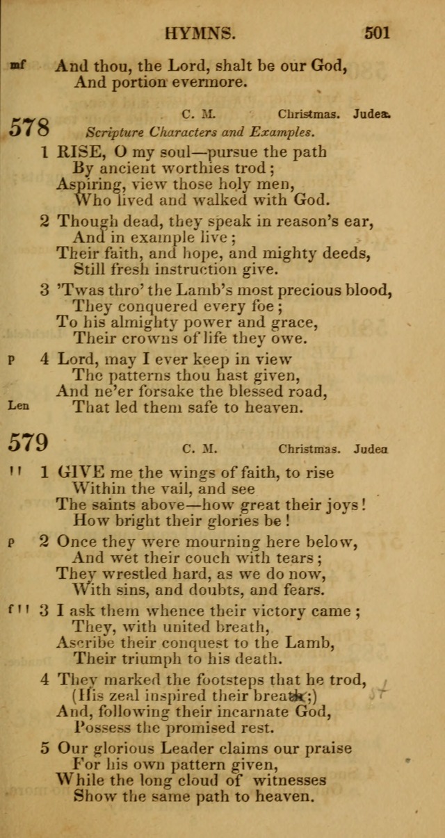 Manual of Christian Psalmody: a collection of psalms and hymns for public worship page 503