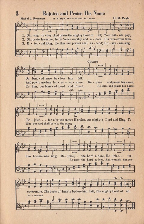 Melodies of Zion: A Compilation of Hymns and Songs, Old and New, Intended for All Kinds of Religious Service page 4