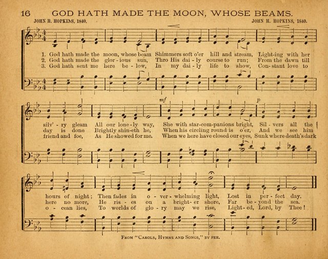 The New Alleluia: a collection of hymns and tunes for the Church School, and the mid-week meeting page 21