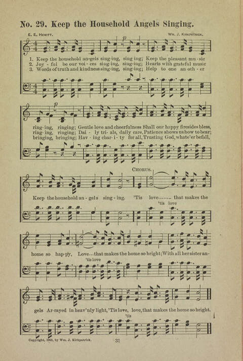 The New Christian Hymn Book: A collection of hymns and tunes for use in Christian worship page 31