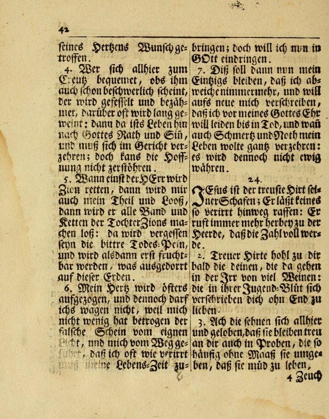 Nachklang zum Gesäng der einsamen Turtel Taube, enthaltend eine neue Sammlung Geistlicher Lieder page 125