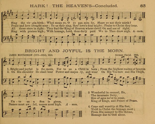 The New Hymnary: a collection of hymns and tunes for Sunday Schools page 87