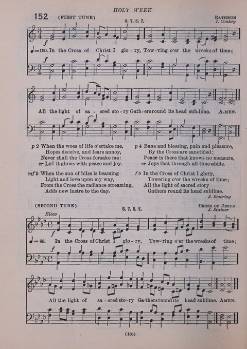 The New Hymnal: as authorized and approved for use by the general convention of the protestant episcopal church in the United States of America in the year of our Lord 1916; together with the ... page 160