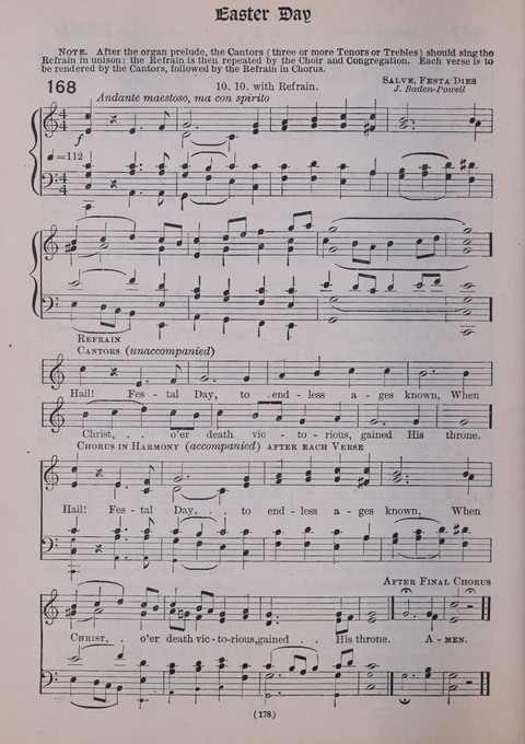 The New Hymnal: as authorized and approved for use by the general convention of the protestant episcopal church in the United States of America in the year of our Lord 1916; together with the ... page 178