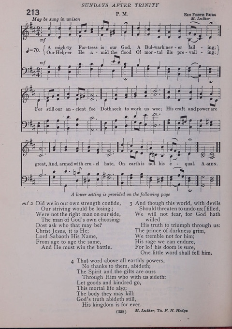The New Hymnal: as authorized and approved for use by the general convention of the protestant episcopal church in the United States of America in the year of our Lord 1916; together with the ... page 232