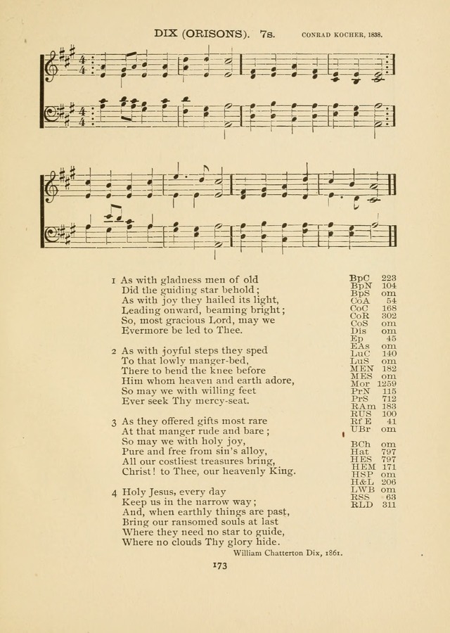 The National Hymn Book of the American Churches: comprising the hymns which are common to the hymnaries of the Baptists, Congregationalists, Episcopalians, Lutherans, Methodists, Presbyterians... page 173