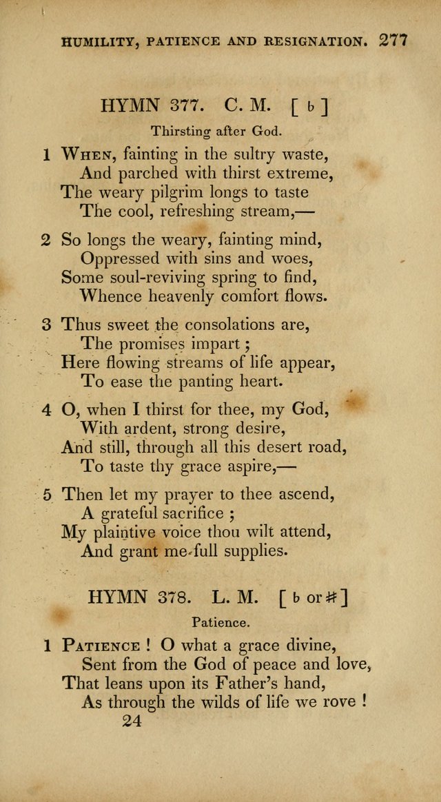 The New Hymn Book, Designed for Universalist Societies: compiled from approved authors, with variations and additions. Second Ed. page 288
