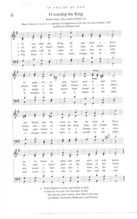 A New Hymnal for Colleges and Schools page 7