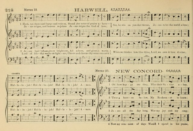 The New Harmonia Sacra: a compilation of genuine church music comprising a great variety of metres, harmonized for four voices (Eighteenth Edition) page 179