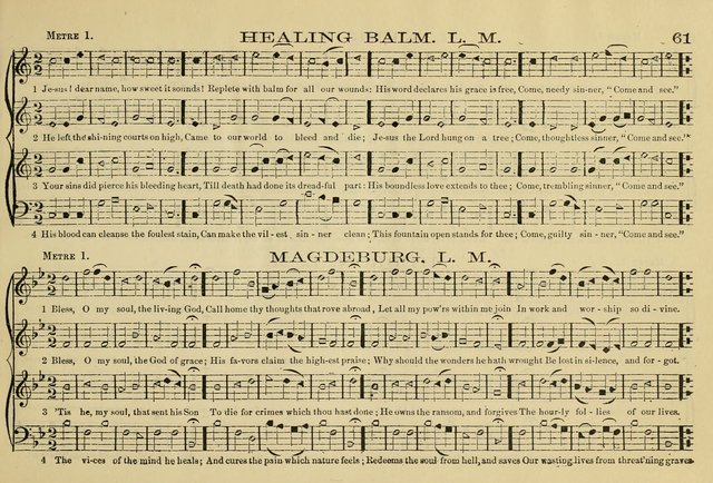 The New Harmonia Sacra: a compilation of genuine church music comprising a great variety of metres, harmonized for four voices (Eighteenth Edition) page 22
