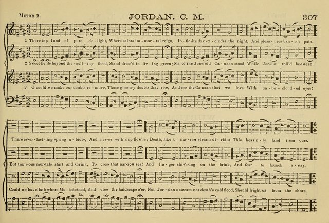 The New Harmonia Sacra: a compilation of genuine church music comprising a great variety of metres, harmonized for four voices (Eighteenth Edition) page 268