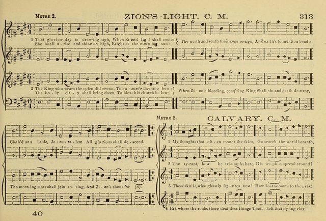 The New Harmonia Sacra: a compilation of genuine church music comprising a great variety of metres, harmonized for four voices (Eighteenth Edition) page 274