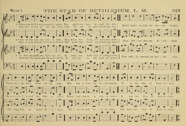 The New Harmonia Sacra: a compilation of genuine church music comprising a great variety of metres, harmonized for four voices (Eighteenth Edition) page 284