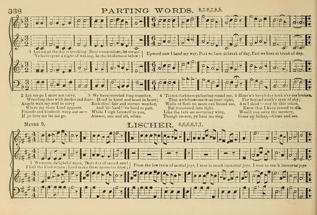 The New Harmonia Sacra: a compilation of genuine church music comprising a great variety of metres, harmonized for four voices (Eighteenth Edition) page 299