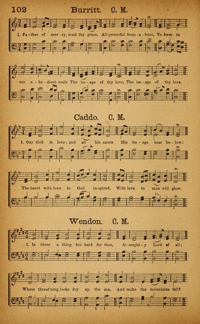 New Hymn and Tune Book: an Offering of Praise for the Use of the African M. E. Zion Church of America page 107