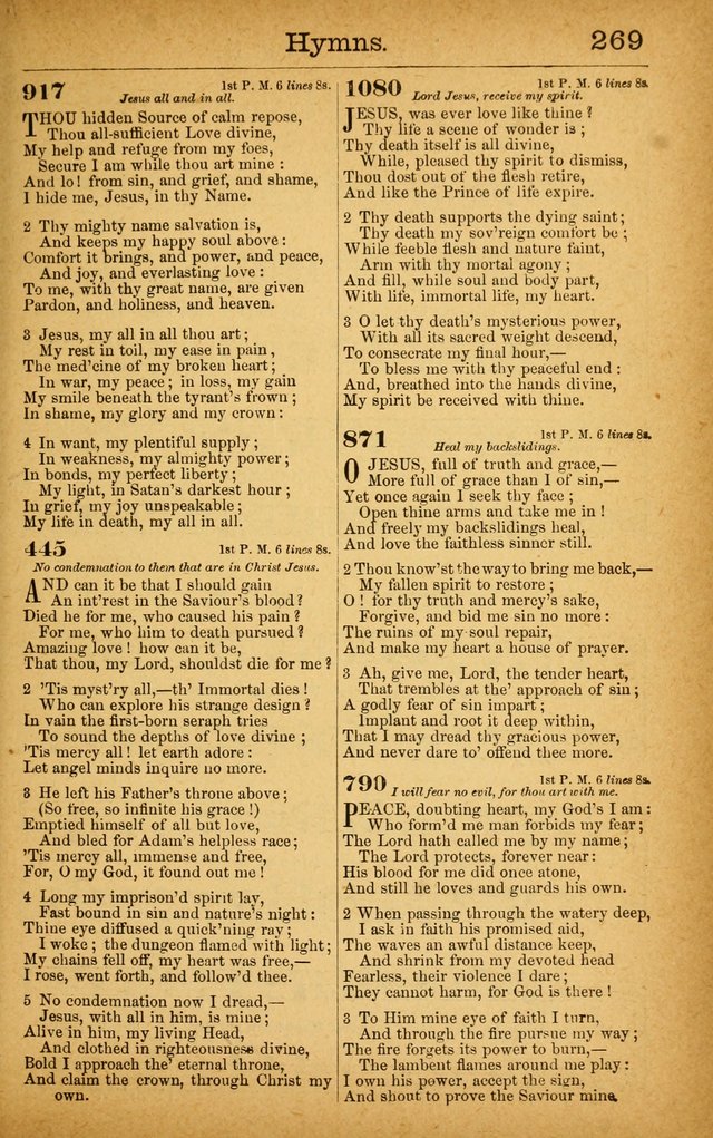 New Hymn and Tune Book: an Offering of Praise for the Use of the African M. E. Zion Church of America page 274
