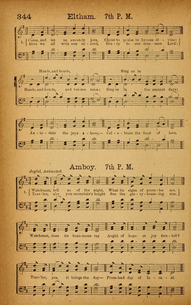 New Hymn and Tune Book: an Offering of Praise for the Use of the African M. E. Zion Church of America page 349
