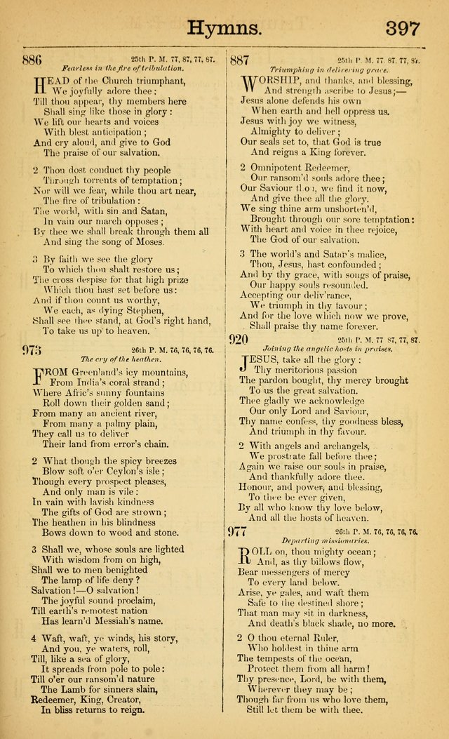 New Hymn and Tune Book: an Offering of Praise for the Use of the African M. E. Zion Church of America page 402