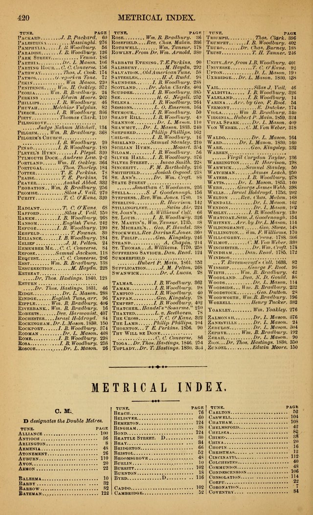 New Hymn and Tune Book: an Offering of Praise for the Use of the African M. E. Zion Church of America page 425