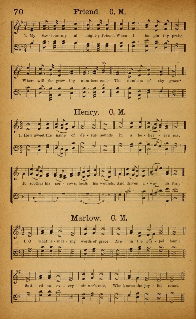 New Hymn and Tune Book: an Offering of Praise for the Use of the African M. E. Zion Church of America page 75