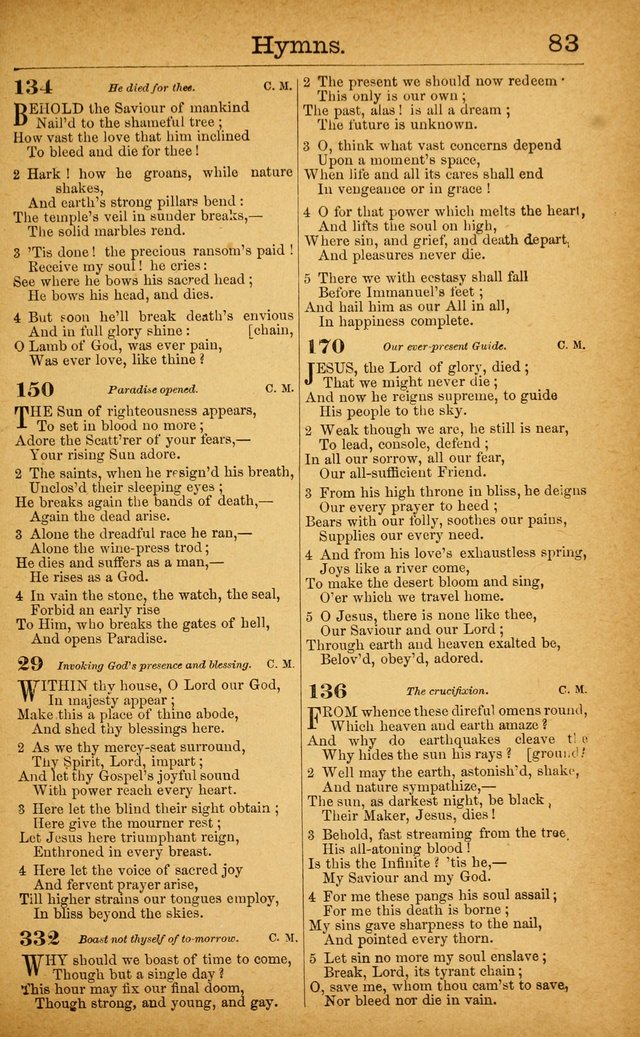 New Hymn and Tune Book: an Offering of Praise for the Use of the African M. E. Zion Church of America page 88