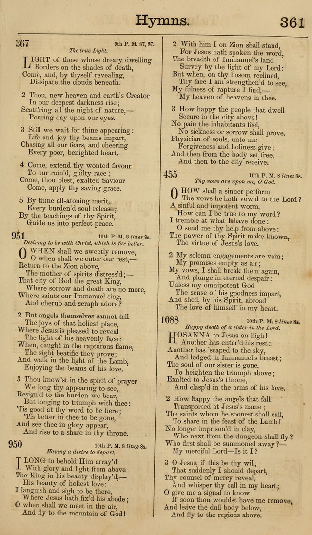 New Hymn and Tune book: an Offering of Praise for the Methodist Episcopal Church page 368