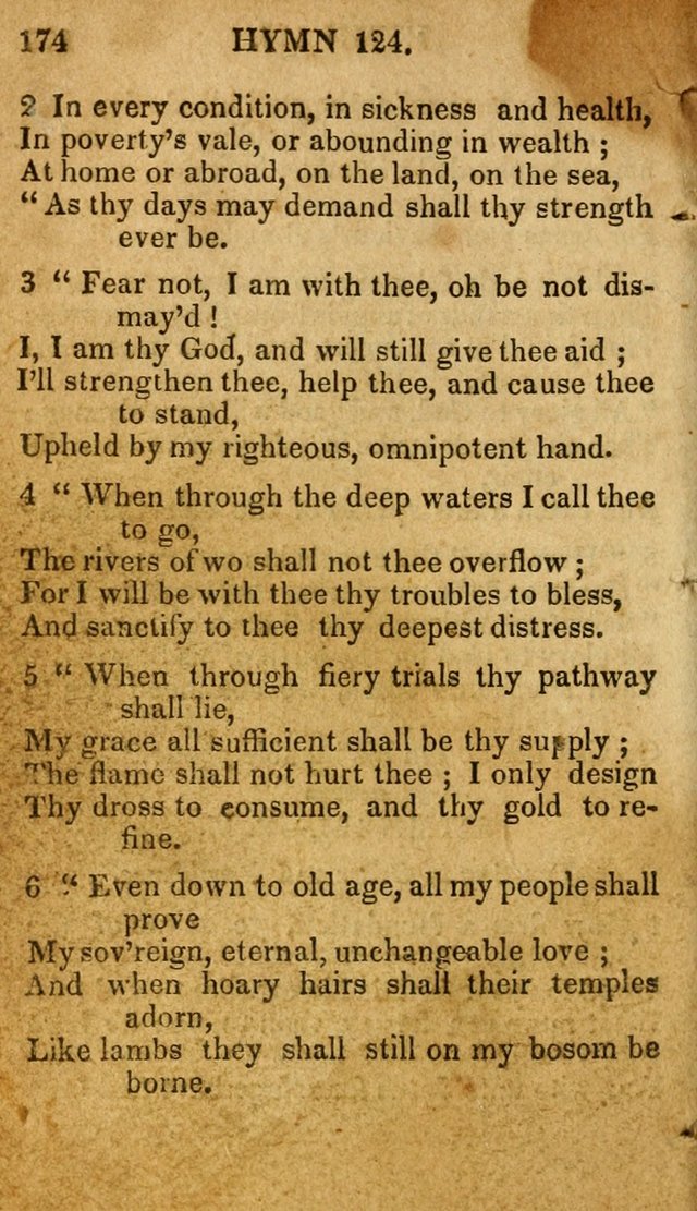 The New and Improved Camp Meeting Hymn Book: being a choice selection of hymns from the most approved authors. Designed to aid in the public and private devotions of Christians page 181