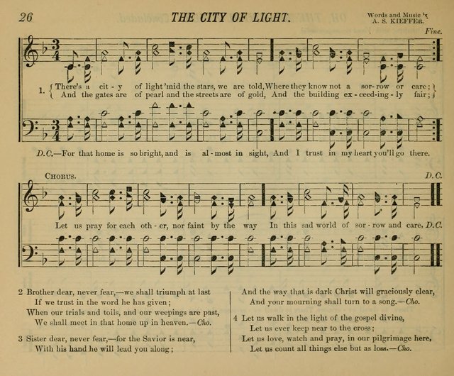 New Melodies of Praise: a collection of new tunes and hymns, for the Sabbath School and praise meeting page 31