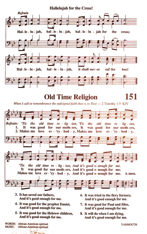The New National Baptist Hymnal (21st Century Edition) page 173