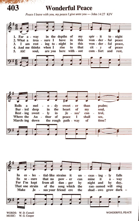 The New National Baptist Hymnal (21st Century Edition) page 488