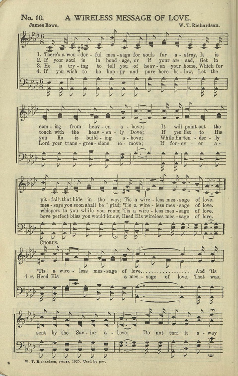 New Perfect Praise: for Sunday-schools, singing-schools, revivals, conventions and general use in Christian work and worship page 10